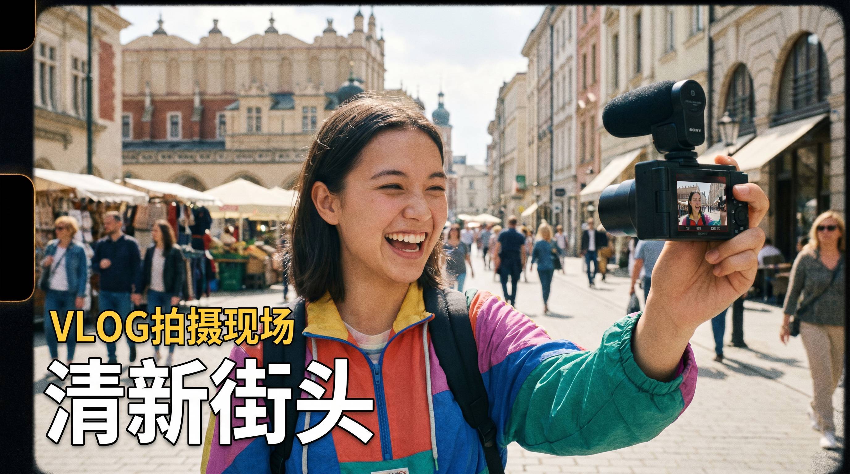黑料网视频：城市街头清新VLOG记录生活